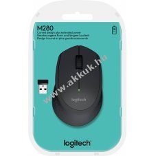 Logitech M280 vezet�k n�lk�li optikai eg�r 1000dpi 3 gomb fekete