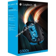 Logitech Gaming eg�r G300S USB optikai 2500dpi 9 gomb fekete
