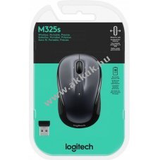 Logitech M325s vezet�k n�lk�li optikai eg�r 1000dpi 3 gomb s�t�tsz�rke
