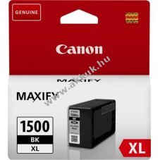 Eredeti Canon PGI-1500BK XL 34,7ml fekete tintapatron nyomtat�