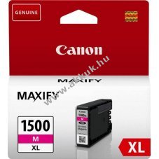 Eredeti Canon nyomtat� tintapatron PGI-1500M XL 12ml magenta