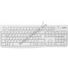 Logitech K120 USB billenty�zet DE kioszt�s feh�r