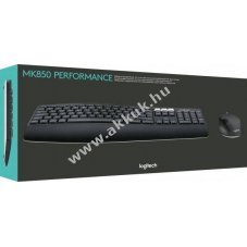 Logitech MK850 vezet�k n�lk�li billenty�zet �s eg�r szett DE Unifying optikai 1000dpi fekete