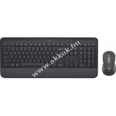 Logitech MK650 billenty�zet �s eg�r szett vezet�k n�lk�li Bolt BT grafit DE optikai 400-4000dpi