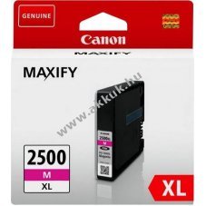 Eredeti Canon PGI-2500M XL 19,3ml magenta tintapatron nyomtat�