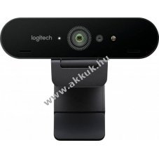Logitech BRIO 4K Ultra HD webkamera 4096x2160 30fps USB objekt�v takar� Windows Hello