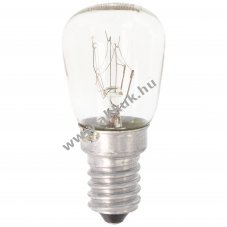 S�t�l�mpa E14 15W h��ll� 300�C-ig 26x56mm 230V 1500h max100lm