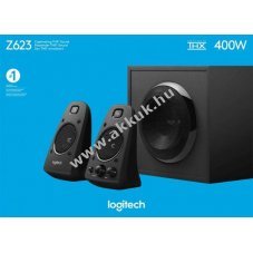 Logitech Z623 2.1 hangrendszer 200W THX fekete