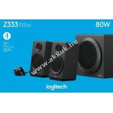 Logitech Z333 2.1 hangrendszer 40W fekete