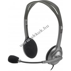 Logitech H110 headset sztere� fekete