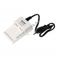 Gyorst�lt� 1-2 NiMH Li-Ion LiFePO4 9V blokk 9,6V/8,4V/10,8V 150mA/300mA feh�r