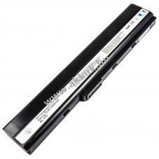 Helyettes�t� akku Asus A52 K42 K52 K53 11,1V 5200mAh Li-ion