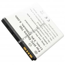 Helyettes�t� akku HTC Desire 700 3,8V 2100mAh BAS970 35H00215-00M Li-Ion