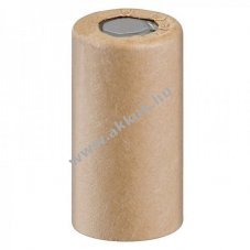 Helyettes�t� akku Sub-C ipari forrf�l n�lk�l 1,2V 2000mAh 1db/csomag NiMH