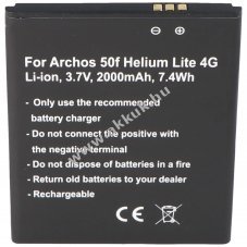 Helyettes�t� akku Archos AC50FHE 3.7V 1750mAh Li-Ion