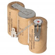 Helyettes�t� akku Gardena ACCU 60 Faston 6,3mm �s 4,8mm 2000mAh kerti g�p