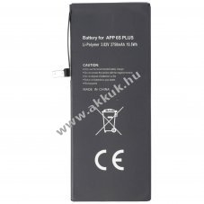 Helyettes�t� akku Apple iPhone 6S Plus 2750mAh Li-Polymer