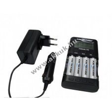 Ansmann Powerline 4.2 pro t�lt� AA Mignon ceruza �s AAA (Micro) 1-4 akku USB 5V 1000mA NiMH