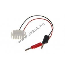 Helyettes�t� akku Akkut�lt� k�bel HSE5/HSE7/SEB8 4mm biztons�gi csatlakoz�