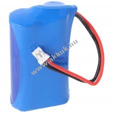Helyettes�t� akku Gardena C1060 Plus Solar 7,4V k�bellel �s csatlakoz�val kerti g�p
