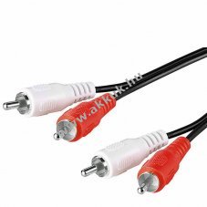 Audio-video k�bel 2x RCA (cinch) dug� - 2x RCA (cinch) dug� 15,0m