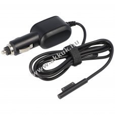 12V aut�s AC/DC t�pegys�g Microsoft Surface Pro 3 2,58A fekete
