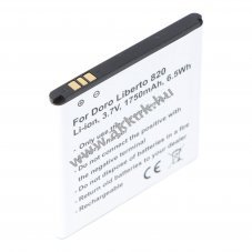 Helyettes�t� akku Doro Liberto 820 3,7V 1750mAh Li-Ion
