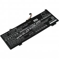 Helyettes�t� akku Laptop Lenovo Air 14 / Flex 6-14IKB / IdeaPad 530S-15IKB / t�pus L17C4PB0