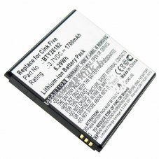 Helyettes�t� akku Mobistel Cynus T5 BTY26182 BTY26182Mobistel/STD 3,7V 1700mAh mobiltelefon Li-Ion