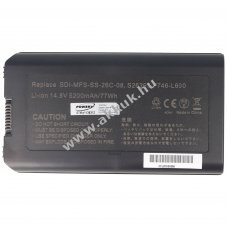 Helyettes�t� akku Fujitsu Siemens SDI-MFS-SS-26C-08 14,8V 5200mAh Li-Ion