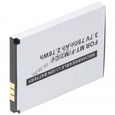 Helyettes�t� akku AVM FRITZFon MT-F M2 C4 C5 3.7V 750mAh 312BAT006 DECT telefon Li-Ion