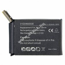 Helyettes�t� akku Apple iWatch 38mm 3,8V 203mAh Li-Polymer