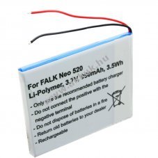 Helyettes�t� akku Falk Neo 520 Neo 520LMU SR404255 GPS �s navig�ci�