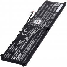 Helyettest akku Laptop MSI GP66 GP76 Leopard 10UG tpus BTY-M57 - 15,2V - 4100 mAh