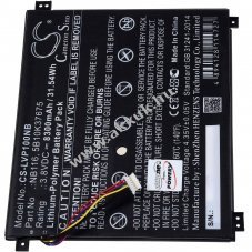 Helyettes�t� akku Lenovo IdeaPad 100S-11IBY NB116 3,8V 8300mAh LiPo