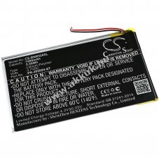 Helyettes�t� akku Barnes & Noble GlowLight 3 BNRV520 PR-305084-ST 3,7V 1500mAh tablet