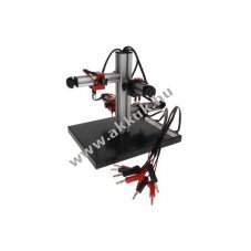 Univerz�lis akkufoglalat 1-4 akkublokkhoz 4mm biztons�gi csatlakoz�