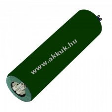 Helyettes�t� akku Moser 1884-7102 3,2V 1800mAh hajv�g� 69x18,5mm csatlakoz�aljzat Li-ion