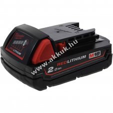 Helyettes�t� akku Milwaukee M18 B2 18V 2000mAh Li-Ion