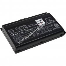 Helyettes�t� akku Laptop Schenker A704 A723 Clevo W353ST W350ET t�pus W370BAT-8 - 14,8V - 5200 mAh
