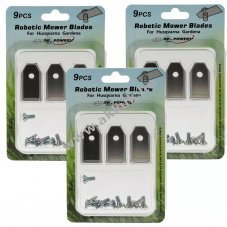 27db/csomag v�g�k�sek 0,75mm kompatibilis Husqvarna, Gardena robotf�ny�r�k