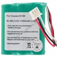 Helyettes�t� akku Huawei B160 B160 DIGI dect telefon 3,6V 1000mAh NiMH