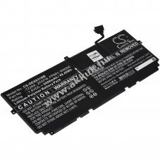 Helyettes�t� akku Dell XPS 13 9300 9310 9380 7,6V 6500mAh LiPo