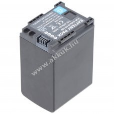 Helyettes�t� akku Canon BP-820 BP-828 7,4V 2600mAh videokamera Li-Ion