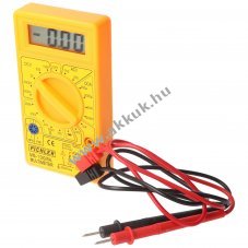Digit�lis multim�ter MM-1 vil�g�tott kijelz�vel modell�p�t�s hobbi m�hely h�ztart�s