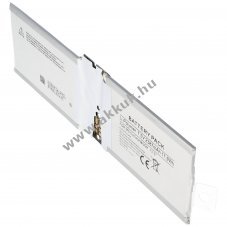 Helyettest akku Microsoft Surface Book 13.5 Li-Polymer