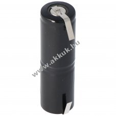 Helyettes�t� akku CuraMed IPX7 2,4V 1600mAh 58x17mm borotva �s fogkefe NiMH