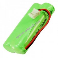 Helyettes�t� akku Sagem D16T D16T Duo D16T Duo 2 D18T D21T D21V 2SN AAA55H-S-JP1 2,4V 700mAh NiMH