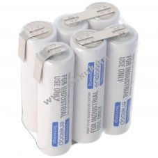 Helyettes�t� akku Ansmann AS10H Plus 5032231 7,2V 2000mAh zsebl�mpa NiMH