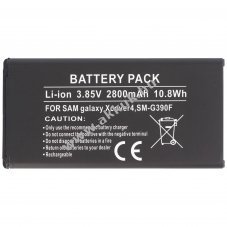 Helyettes�t� akku Samsung Galaxy Xcover 4 3,85V 2800mAh Li-ion